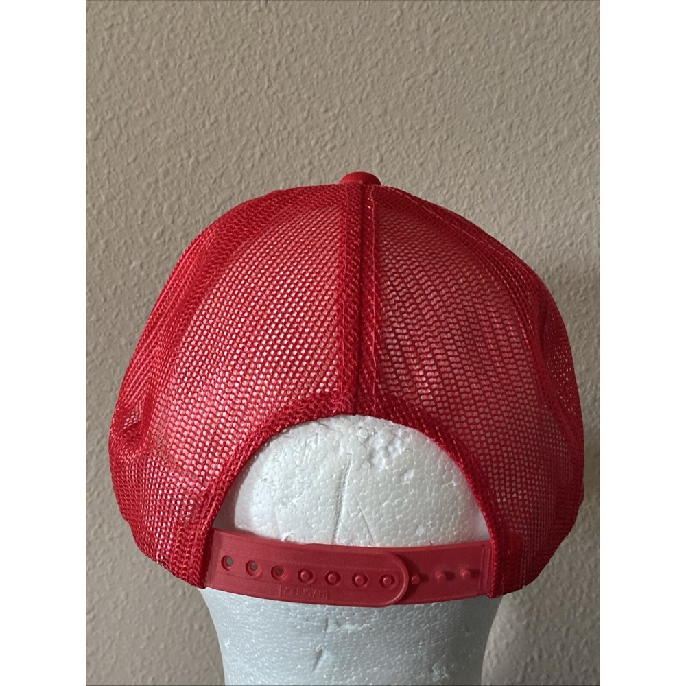 Atlanta Falcons Sports Specialties Hat Snapback Mesh 80s EARLY Spellout NFL - Picture 4 of 11